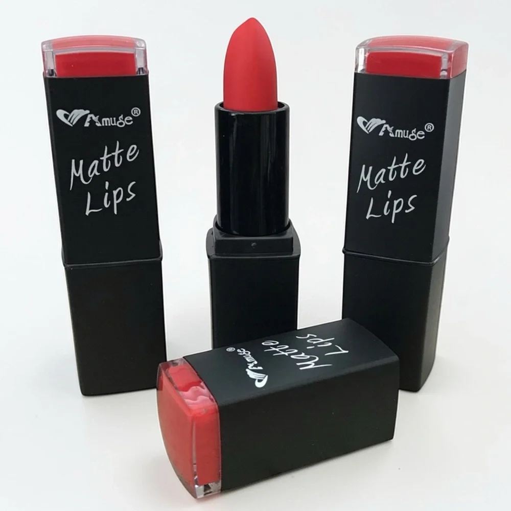 🆕3pcs Amuse Matte Lips Lipstick